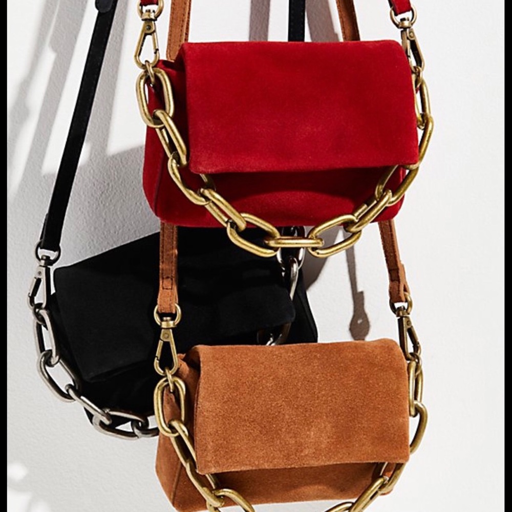 NWT FREE PEOPLE BAG - Red